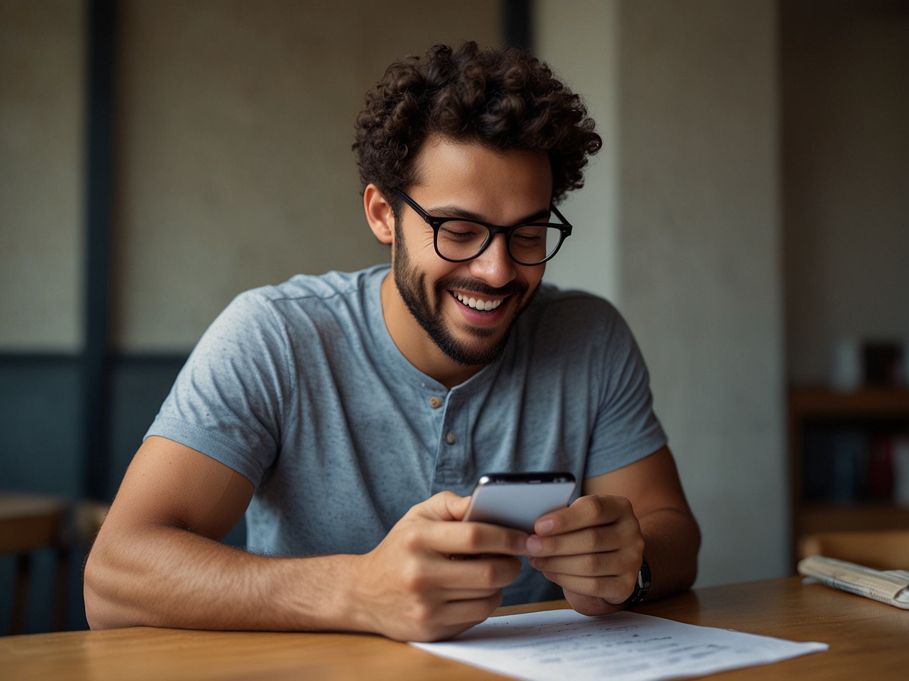 Usuario completando registro rápido en dispositivo móvil